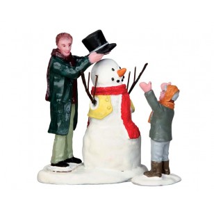 Sharp-Dressed Snowman, Set of 2